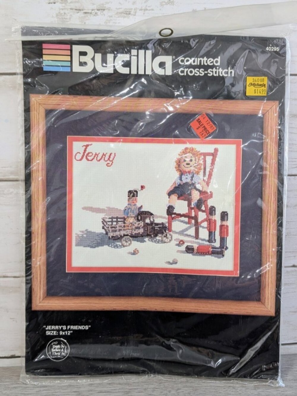 Bucilla Counted Cross Stitch Kit Jerry's Friends Toy Soldiers